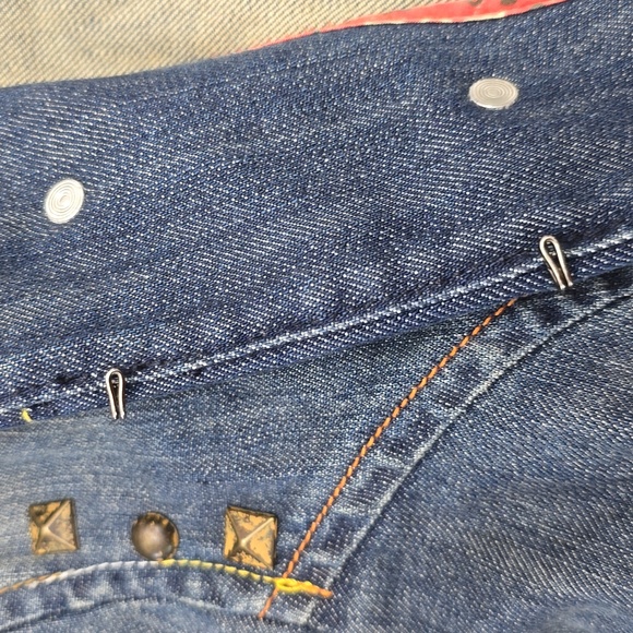 DOUBLE D RANCH Blue Denim Jacket w/ Colorful Embroidery Yoakum Tx Play Nice USA - Picture 11 of 11